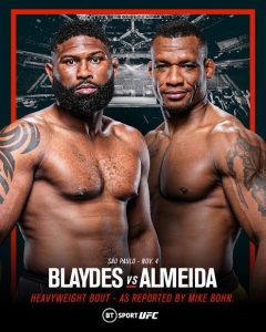 UFC Fight Night: Blaydes vs. Almeida (2023)